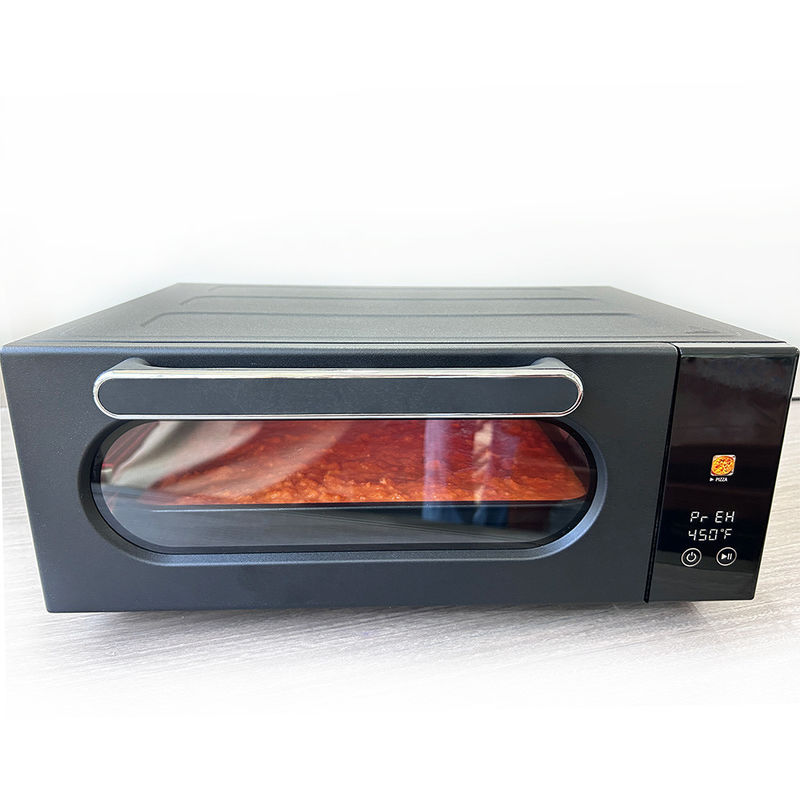 Touch Control 1800W digitale heteluchtovens 18L zwarte kleur