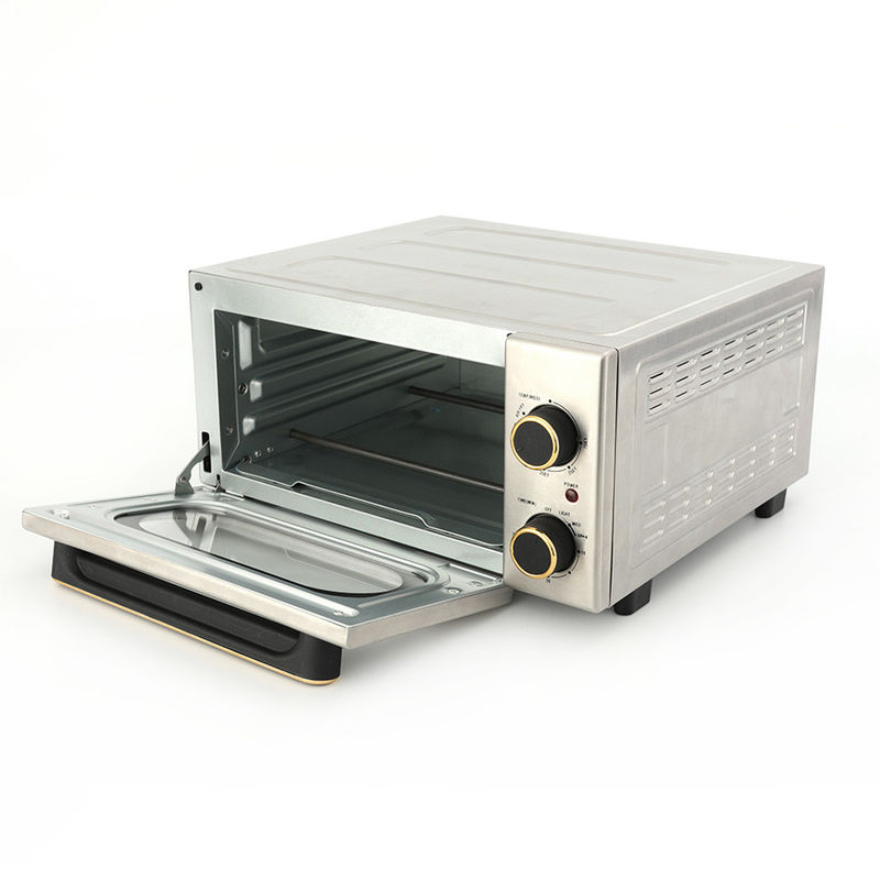 OEM Kleine Keukenapparatuur Lucht Friteuse Ovens 12L 2 Handmatige Cortrol Knoppen