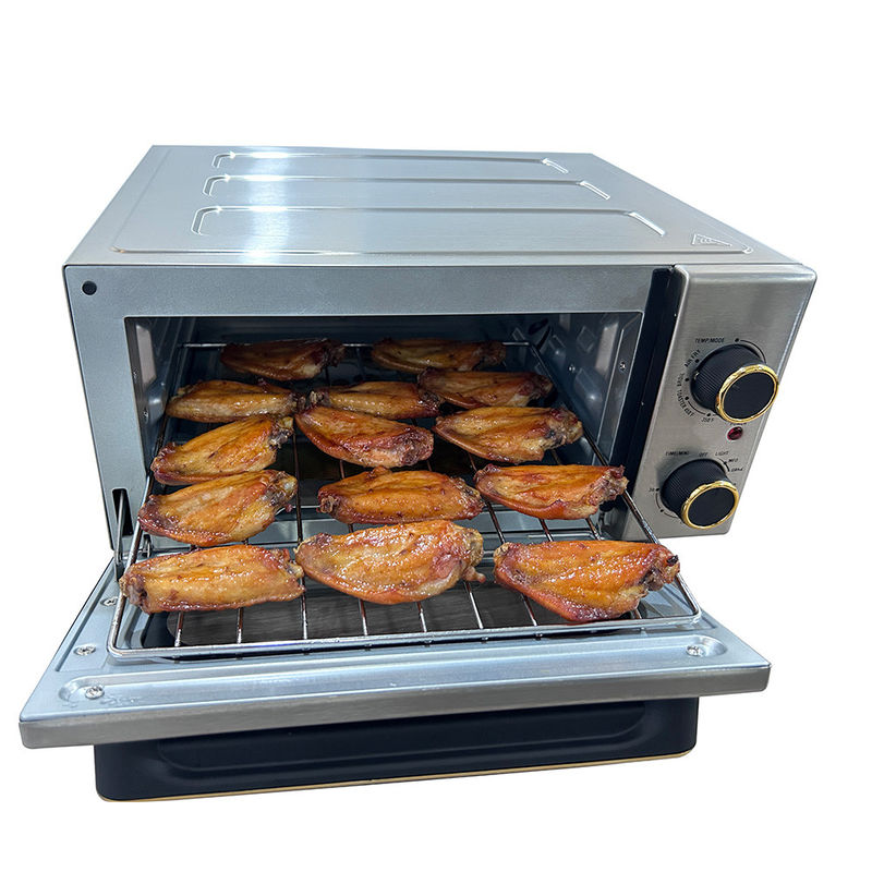 OEM Kleine Keukenapparatuur Lucht Friteuse Ovens 12L 2 Handmatige Cortrol Knoppen