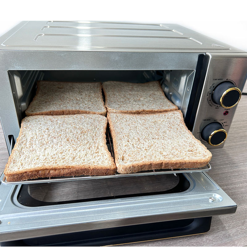 OEM Kleine Keukenapparatuur Lucht Friteuse Ovens 12L 2 Handmatige Cortrol Knoppen
