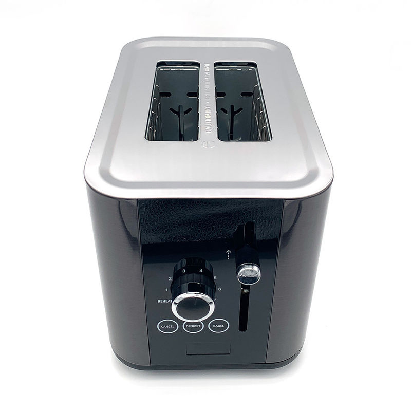 Auto Pop Up 2 Snips Retro Toaster Smart Electric Mini Toaster Oven met afzeggen/herverhit/ontdooien functie Sandwich Br