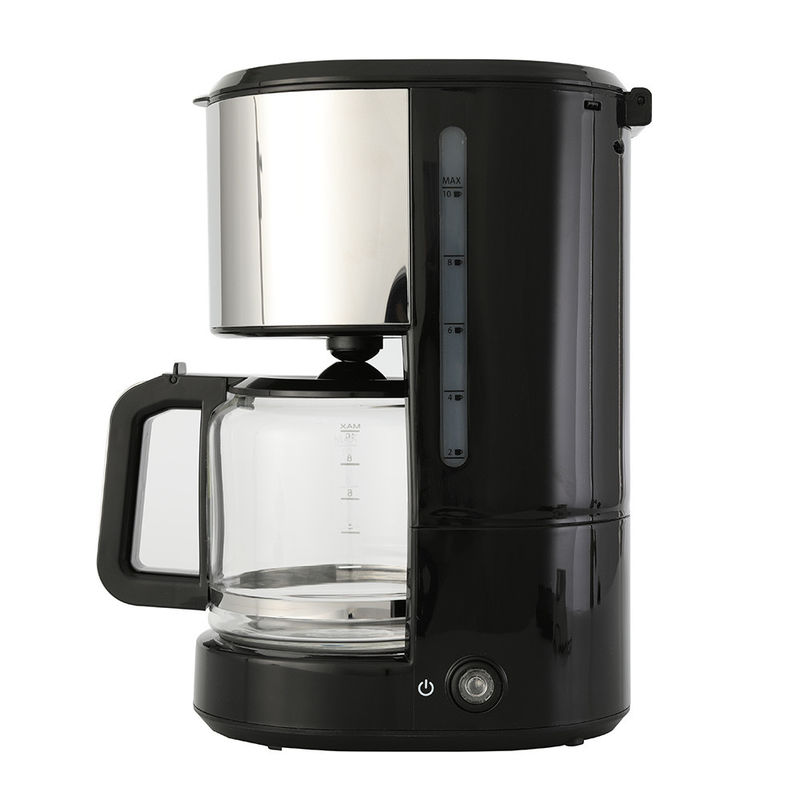Roestvrij staal elektrische druppel koffiepot decoratie voor 10 kopjes