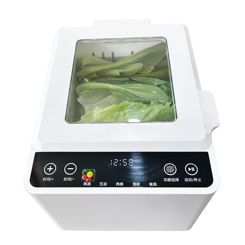 TFT Touch Fruit Groenten Reiniger Industriële bellenreinigende voedselmachine voor residuen van bestrijdingsmiddelen
