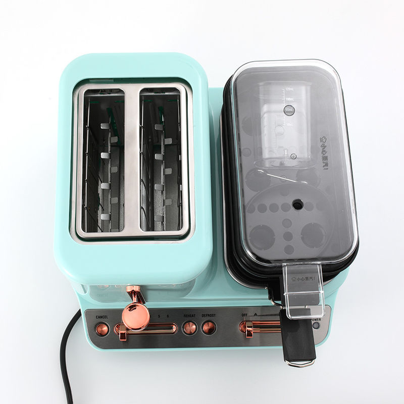 Nieuw product ontbijtmachine broodrooster frituren Pan Boiler 3in1 ontbijtmachine