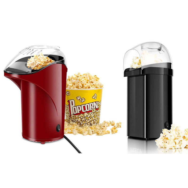 1000W huishoudelijke mini-elektrische popcornmaker met knopcapaciteit 60g
